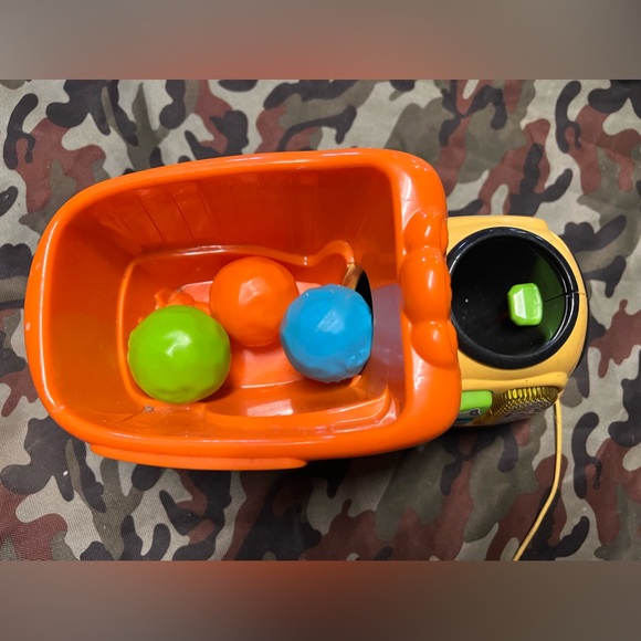 VTech Drop and Go Dump Truck Amazon Exclusive,Orange - Picture 3 of 4